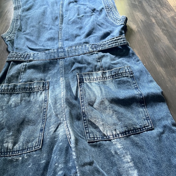 We The Free Blue Denim Jumpsuit - Picture 5 of 9